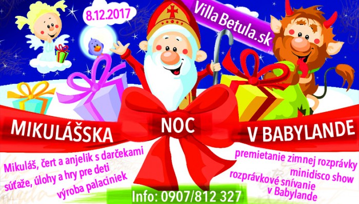 Mikulasska noc 2017 Newsletter banner