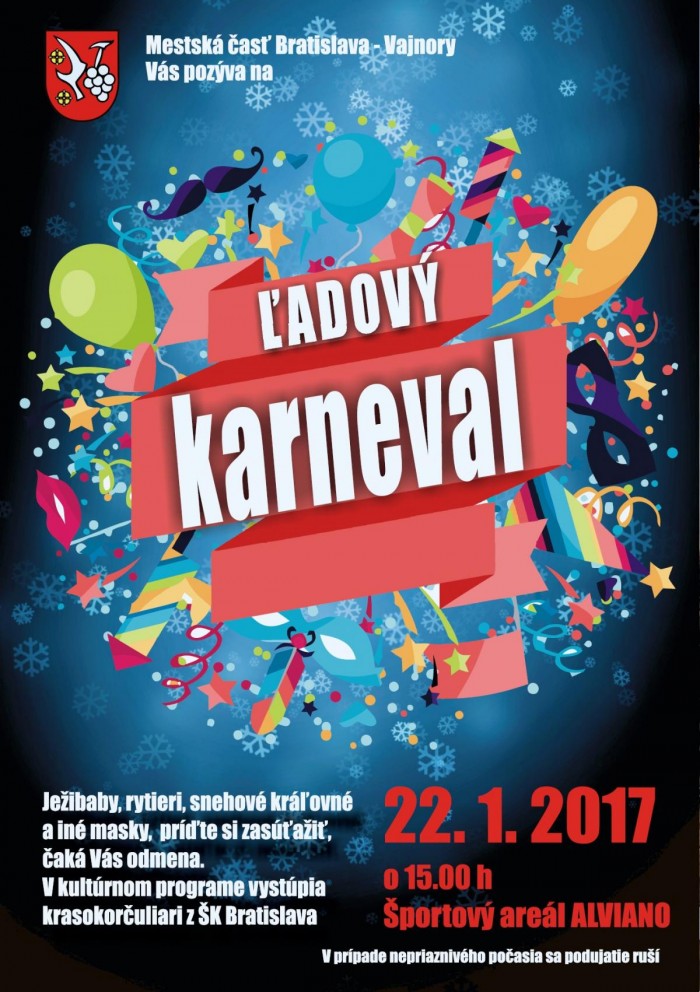 ladovy karneval 22.1.2017