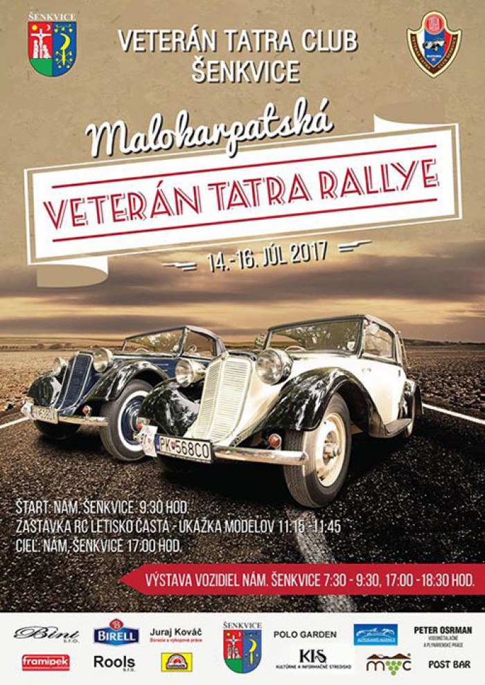 2017 Veteran tatra rallye plag