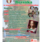 Plagat De obce Rovinka 20171