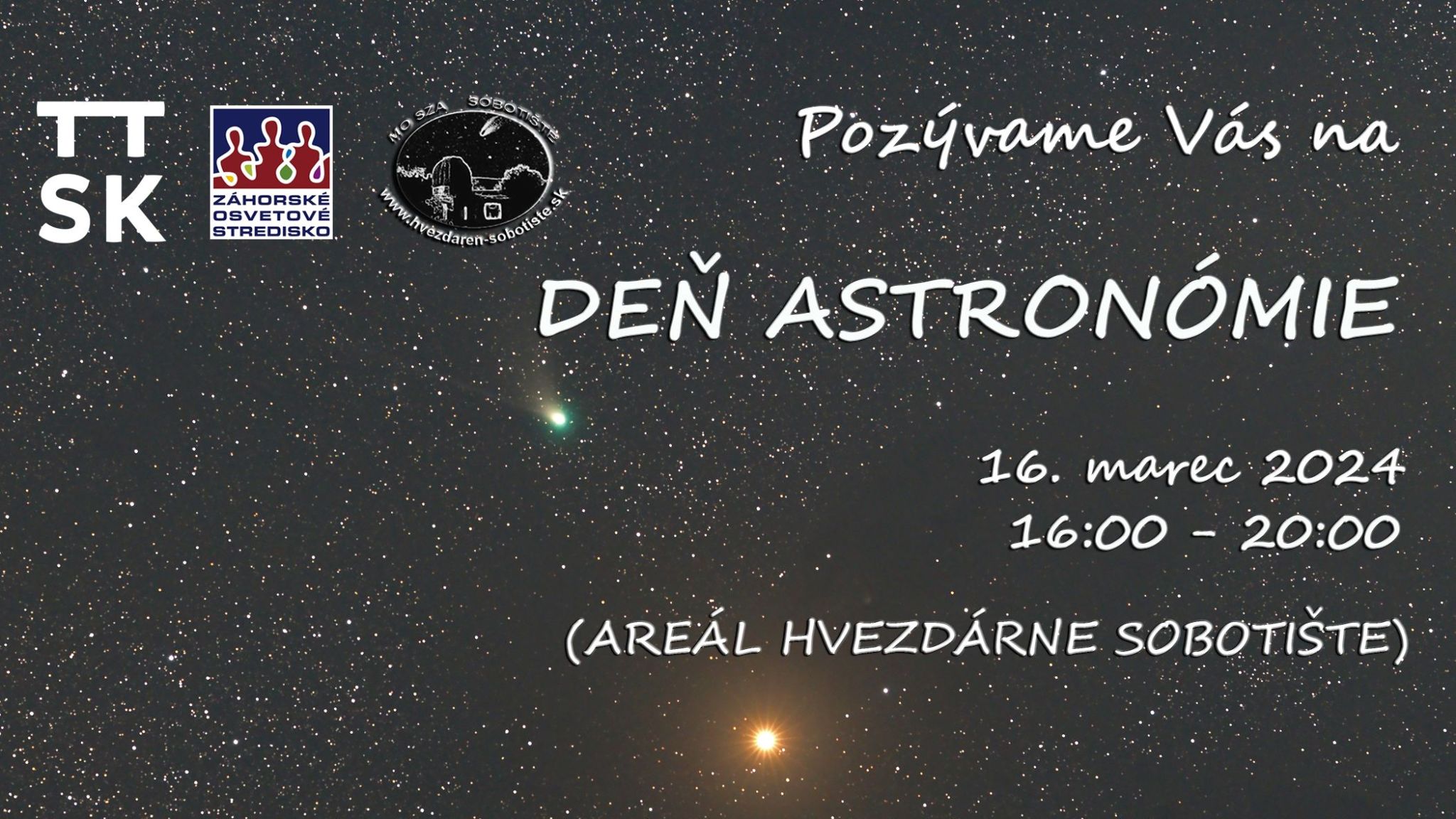 Deň astronómie v Hvezdárni Sobotište SDEŤMI