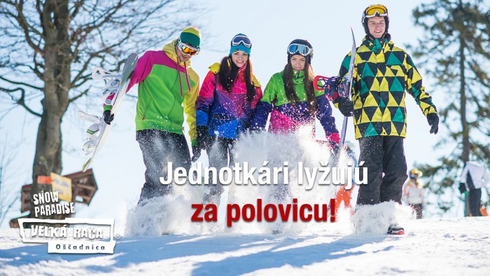 Jednotkari lyzuju za polovicu