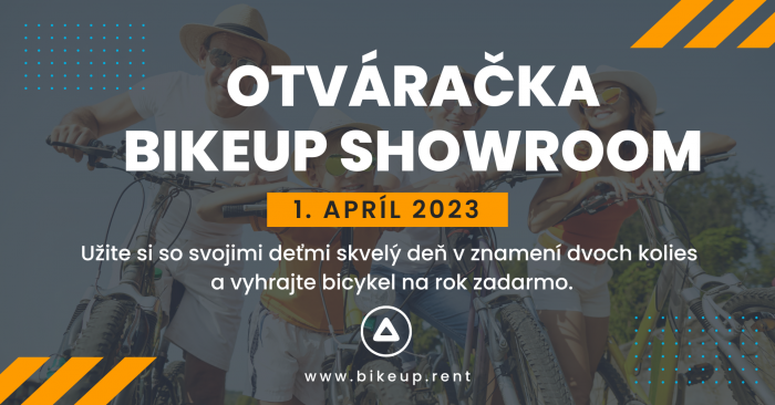 Otvaracka BikeUP Showroom