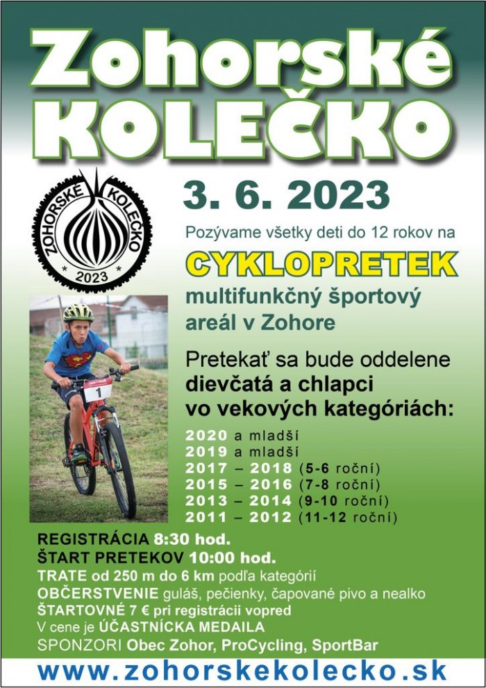 zohorske kolecko plagat