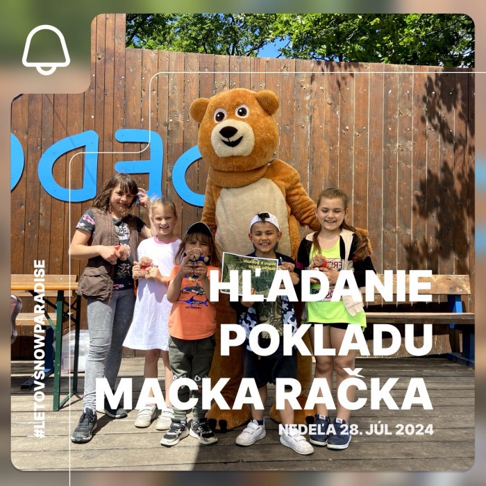 Hladanie pokladu Macka Racka