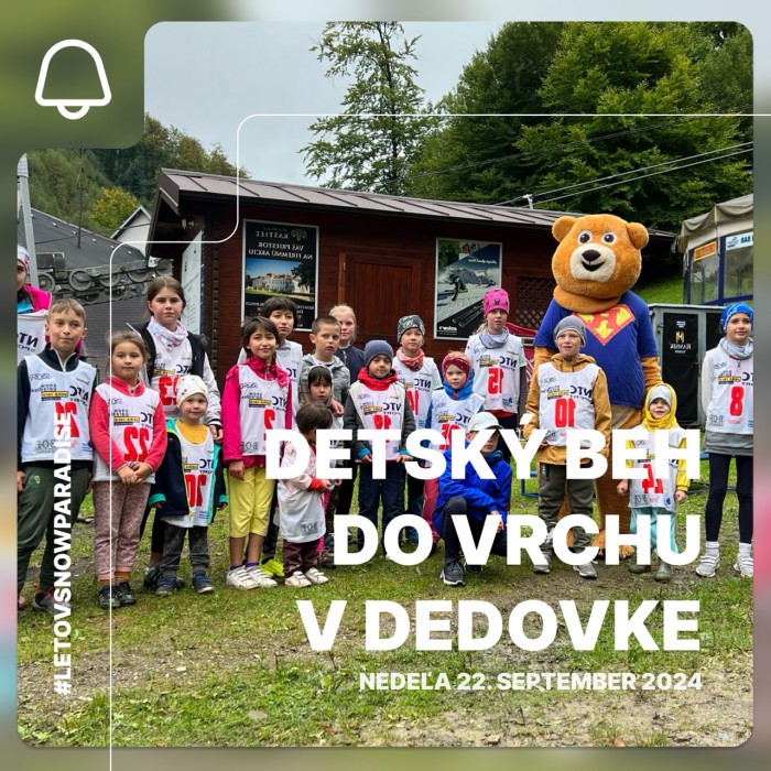 Detsky beh do vrchu v Dedovke 5. rocnik