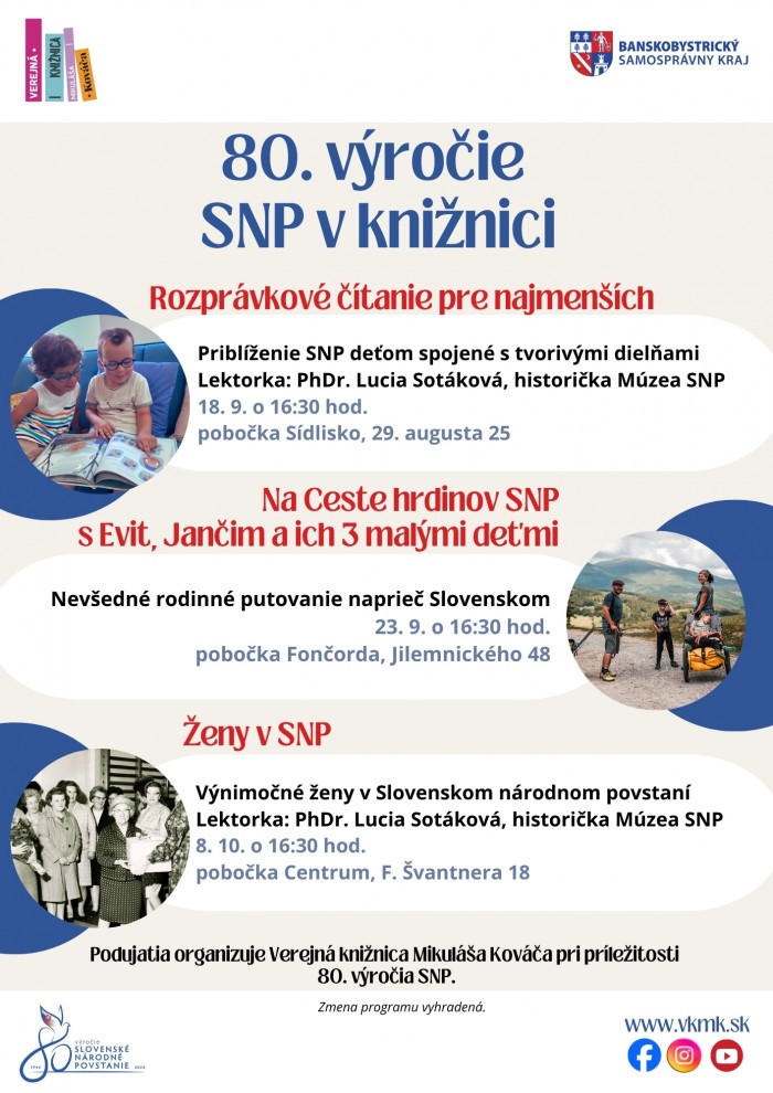 80. vyrocie SNP v kniznici