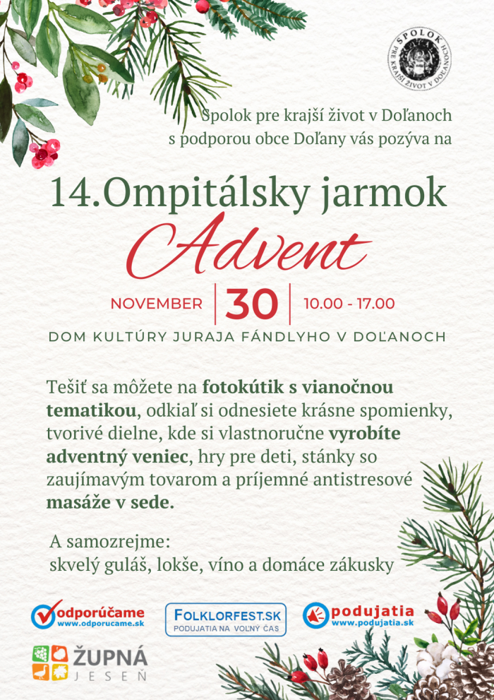 Ompitalsky jarmok 2024 Advent