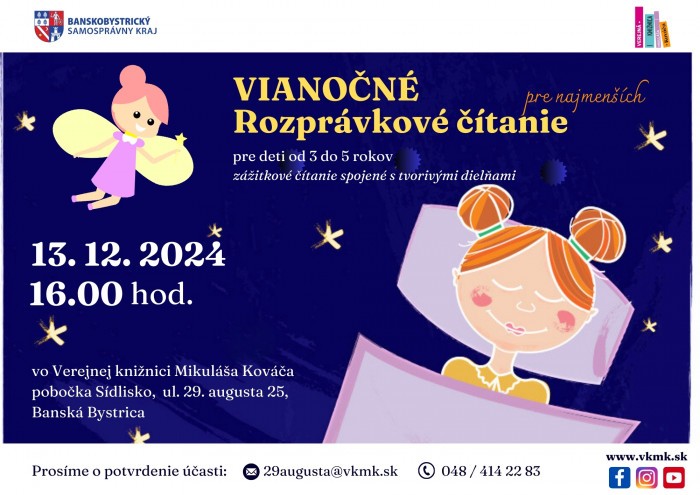 Vianocne rozpravkove citanie 13.12.2024 SI