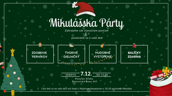 Mikulasska party udalost