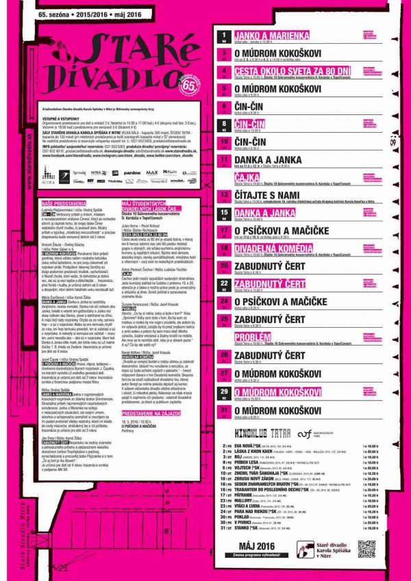 stare divadlo maj 2016