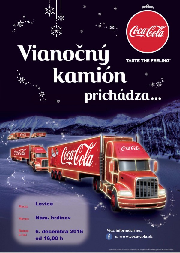 levice vianocny kamion