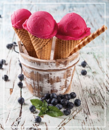 pink icecream