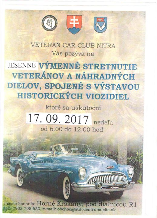 veteran car club september