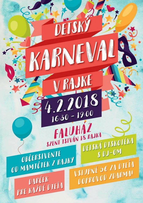 karneval v Rajke