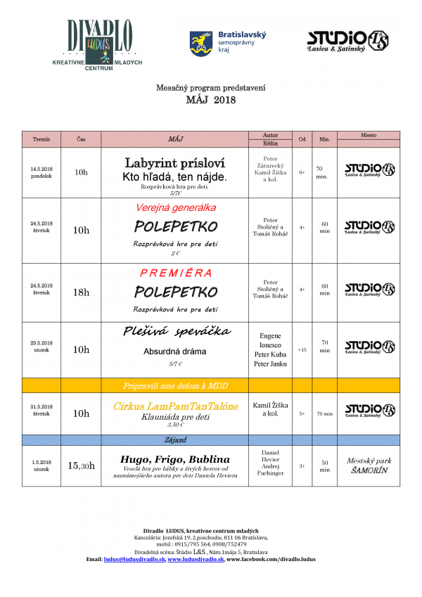 Ludus maj 2018 D