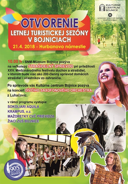 OTVORENIE LETNEJ TURISTICKEJ SEZONY 2018