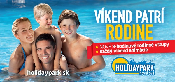 HOLIDAYPARK billboard VikendPatriRodine 1ku5 nov print