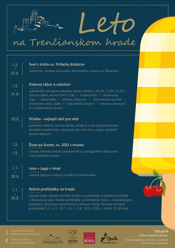 program Leto naTrencianskom hrade 2