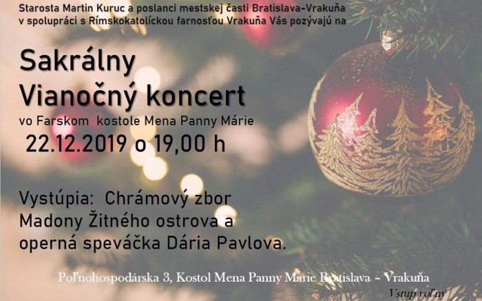 Sakralny Vianocny koncert