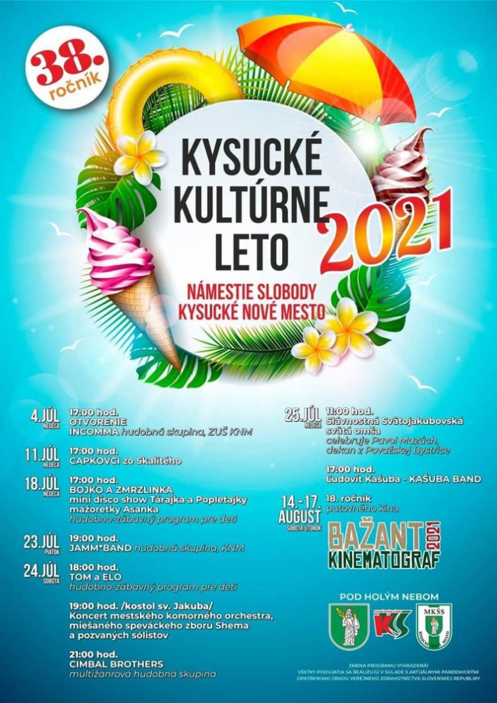 kysucke kulturne leto 2021 plagat