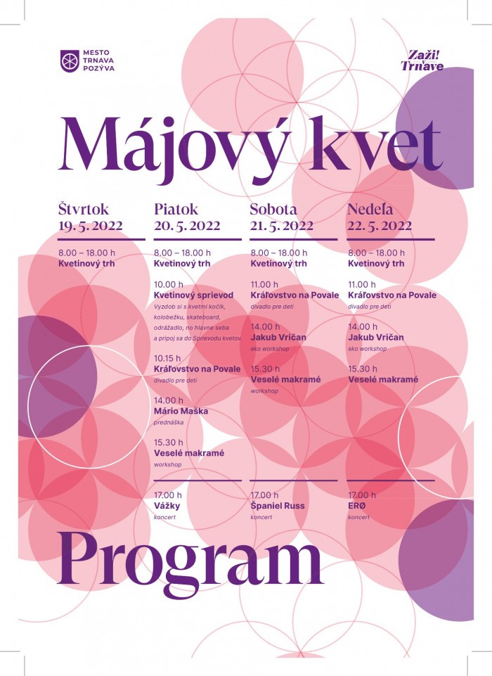 program majovy kvet tt 2022