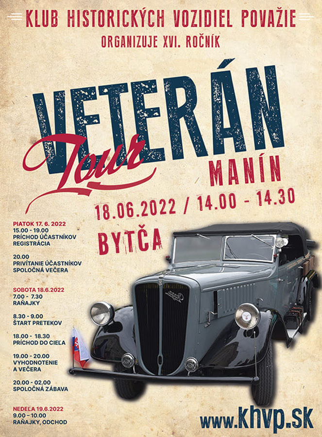 veteran tour manin 2022 bytca poster