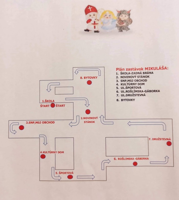 mikulas na koci brestovany plan zastavok 2022