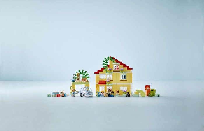 LEGO DUPLO rodinny dom 3v1
