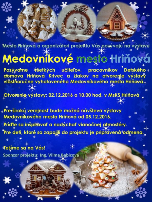 Medovnikove mesto Hriova