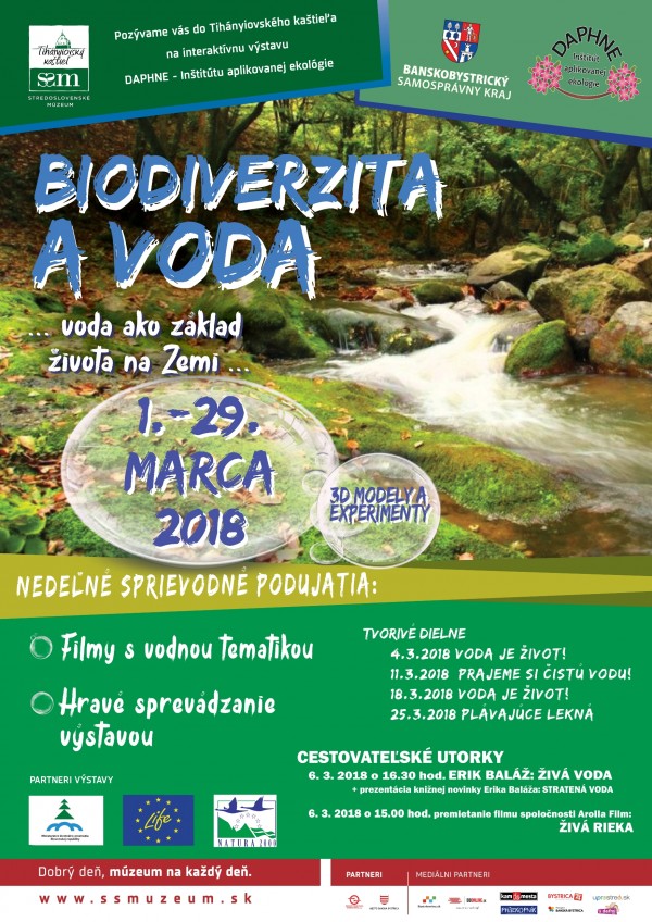 vystava Biodiverzita a voda web SSM