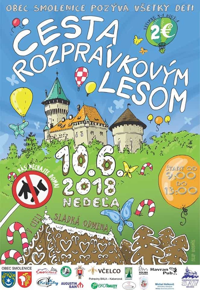 Cesta rozpravkovym lesom 2018 plagat