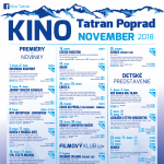 Kino Tatran november 2018 program