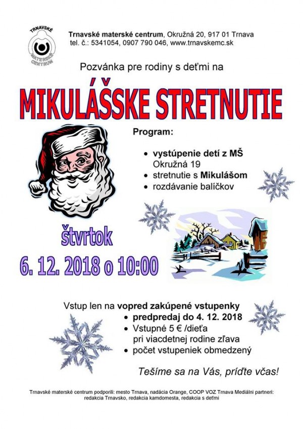 Mikulasske stretnutie 2018