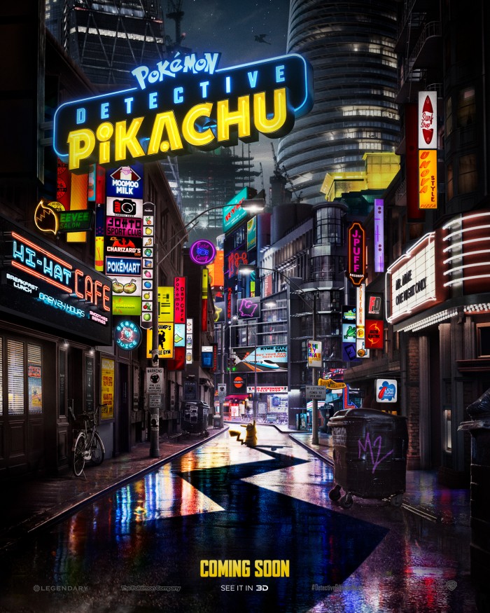 detective pikachu poster