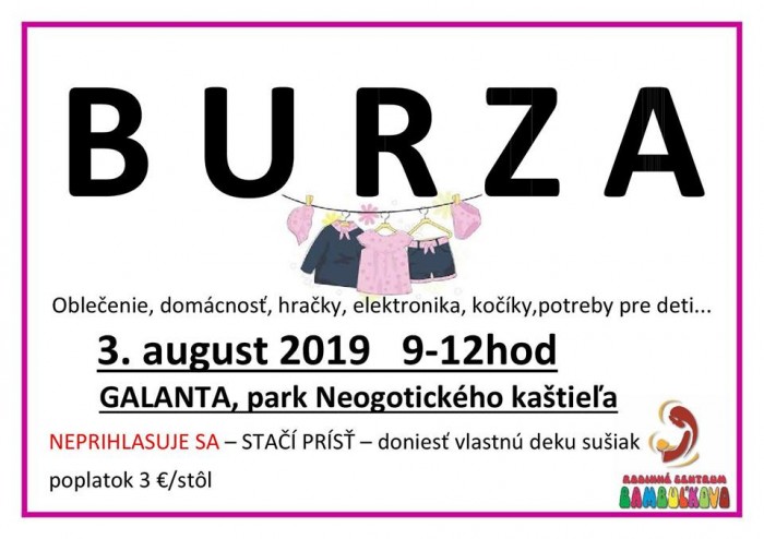 Burza Galanta 03082019