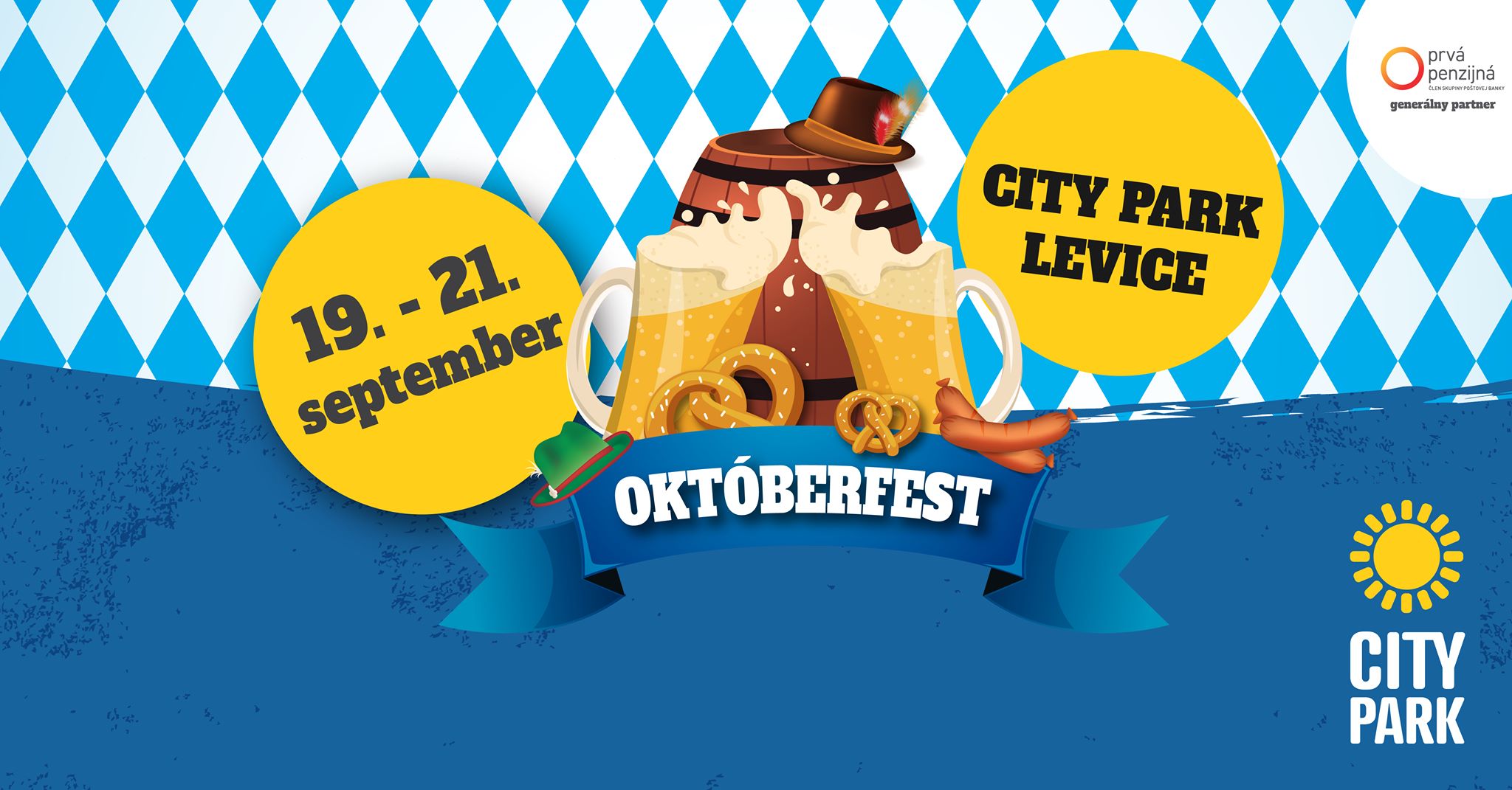 Októberfest v City Park Levice