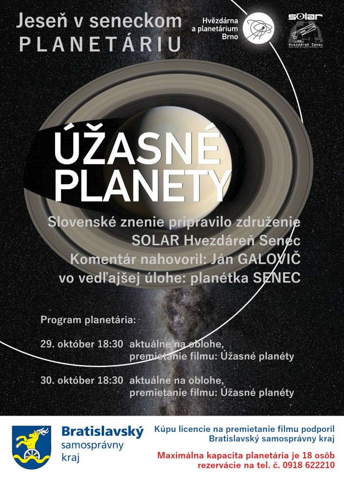 Planetarium jesen 2019