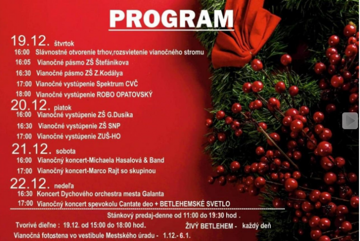 program Galanta