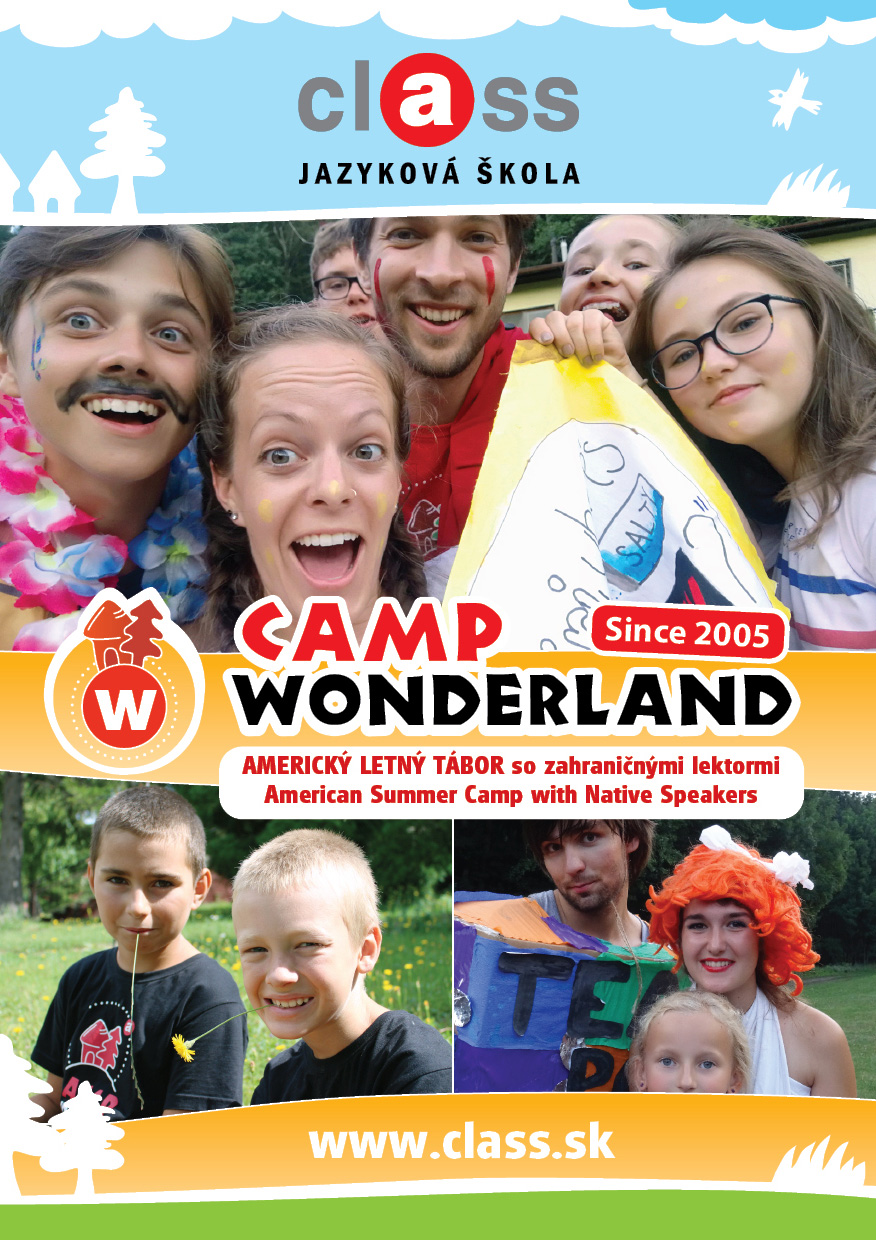 Camp Wonderland pobytový anglický tábor