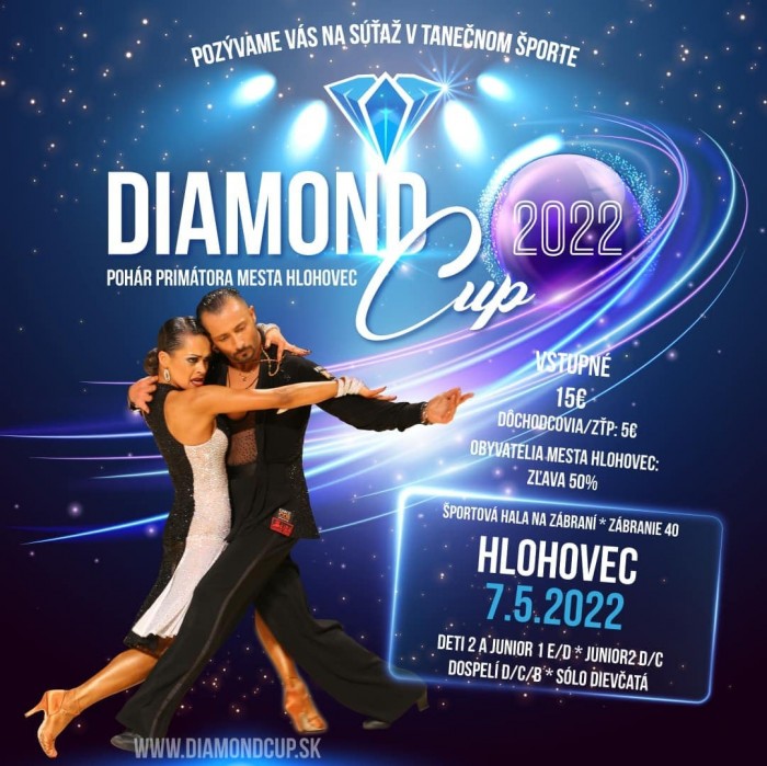 Súťaž v tanečnom športe Diamond Cup 2022