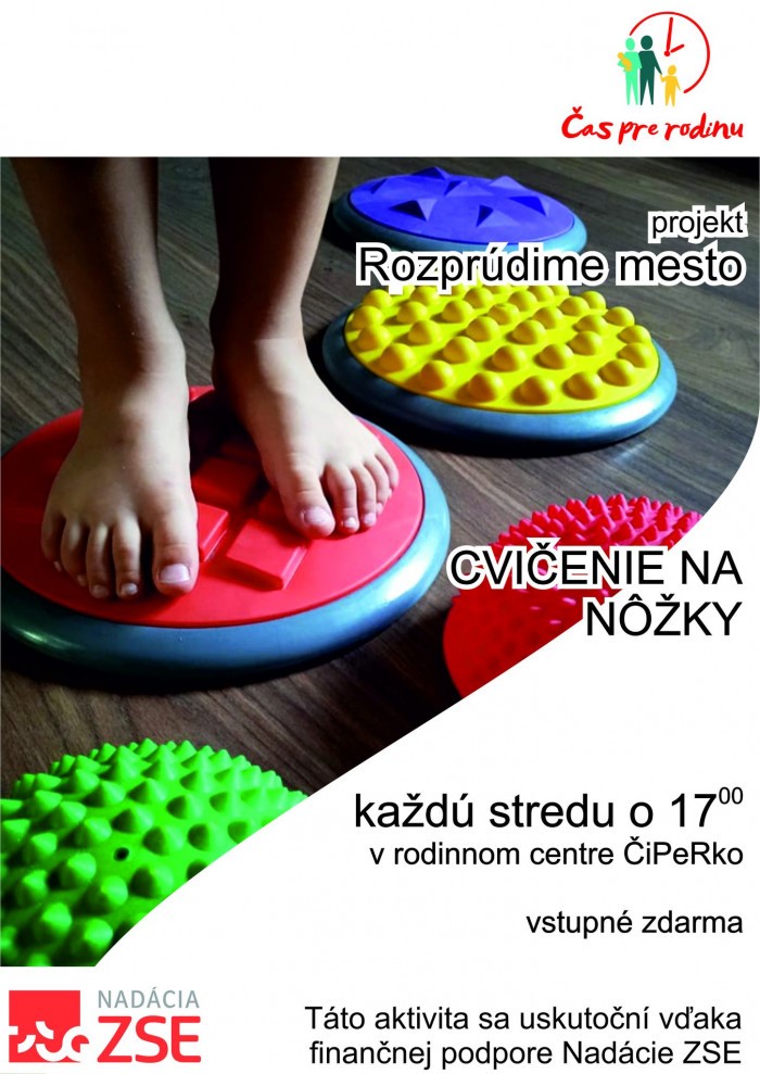 cvicenie na nozky hlohovec