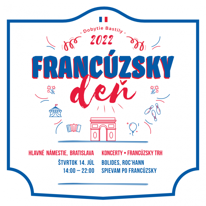 Francuzsky den Facebook a Instagram post