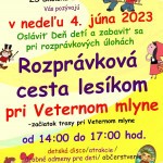 Rozpravkova cesta lesikom pri Veternom mlyne2023