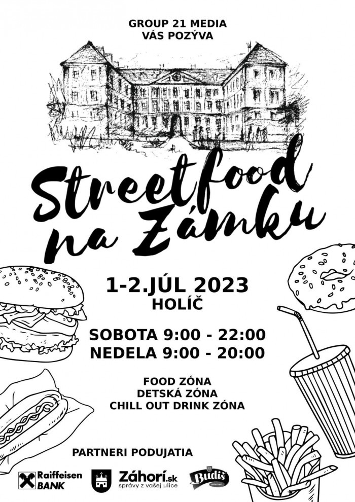 streetfood na zamku