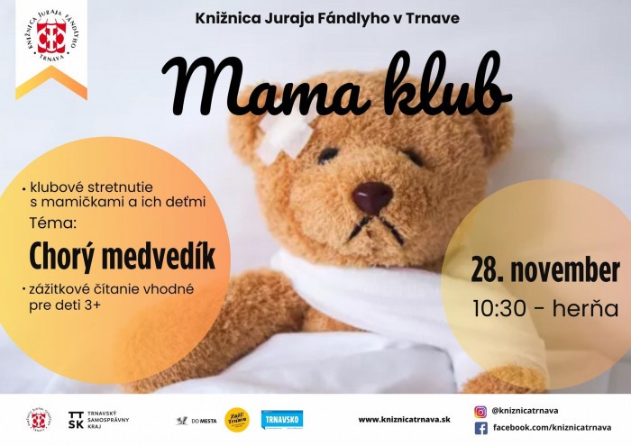 Mama klub Chory medvedik TT23