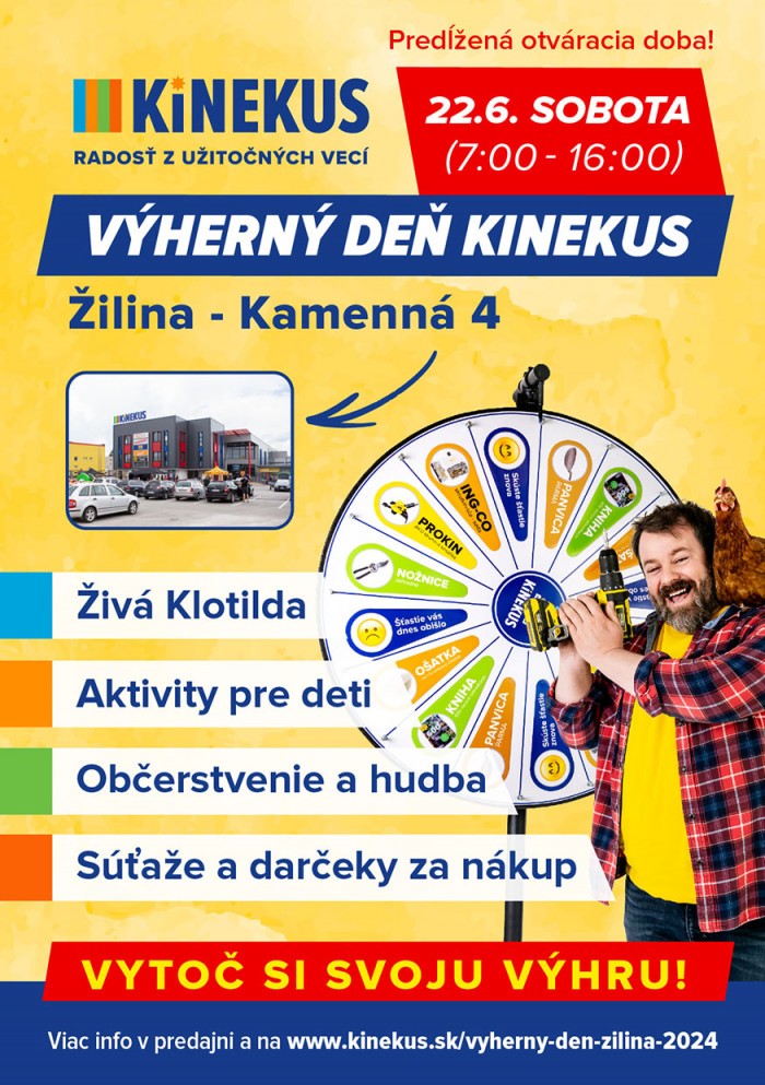 A5 vyherny den kinekus zilina