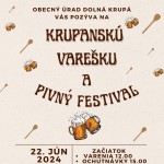 Krupanska vareska a pivny festival 23.6.24