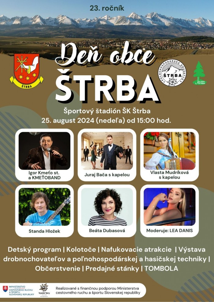 Den obce Strba 2024