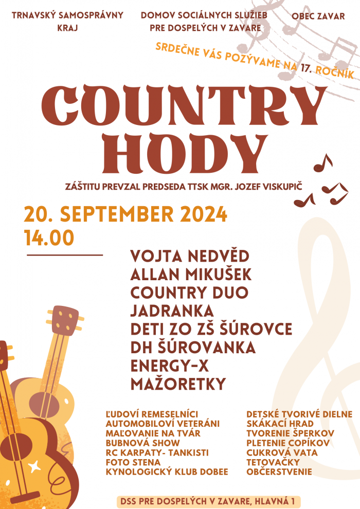 plagat Country hody 2024